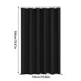 thumbnail image 2 of Rideau de Douche Style Ferme Joli Rideau de Douche Rideau de Douche Rideau Pas Cher Salle de Bain Rideaux de Douche Modernes pour Salle de Bain Rideau de Douche Décoratif Rideaux de Douche Mignons 150x180 cm, 2 of 6