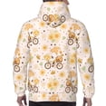 thumbnail image 7 of Lsque Cute Bee Gnome1 Pattern Casual Men's Hoodie,Hooded Sweatshirt with Kangaroo Pocket,Pullover Hoodie-Medium, 7 of 7