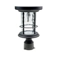 thumbnail image 4 of Gama Sonic 20B50033 Silo 10" Tall Outdoor Pier Mount Post Light - Black, 4 of 4
