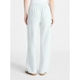 thumbnail image 2 of No Boundaries Fleece Cargo Wide-Leg Pants, 30'' Inseam, Women's XXS-XXL, 2 of 4