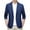 Navy Blue, variant on Dyfzdhu Blazers for Men Business Casual Spring Summer Long Sleeve Suit Jacket Lightweight Single Breasted Work Blazer Black