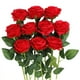thumbnail image 3 of Simulación de flor de rosa artificial decoración floral oficina en casa tela de boda flor falsa, rojo 10 Piezas Inevent HA8916-04B, 3 of 6