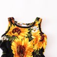 thumbnail image 6 of FYMNSI Jumpsuits for Women Summer Loose Casual Short Rompers Sleeveless Boho Floral Print Bodysuits S, 6 of 8