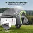 thumbnail image 3 of Update 5.5-6ft Pickup Truck Tent for Camping, Truck Bed Tent with Reinforcement Fiberglass Poles, PU2000 Waterproof and Rainfly for 2 People, Easy Set Up, Good Ventilation, 3 of 7