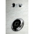 thumbnail image 3 of Kingston Brass KB3631TSLH Single-Handle Pressure Balanced Shower Faucet, Trim Only without Handle, Polished Chrome, 3 of 7