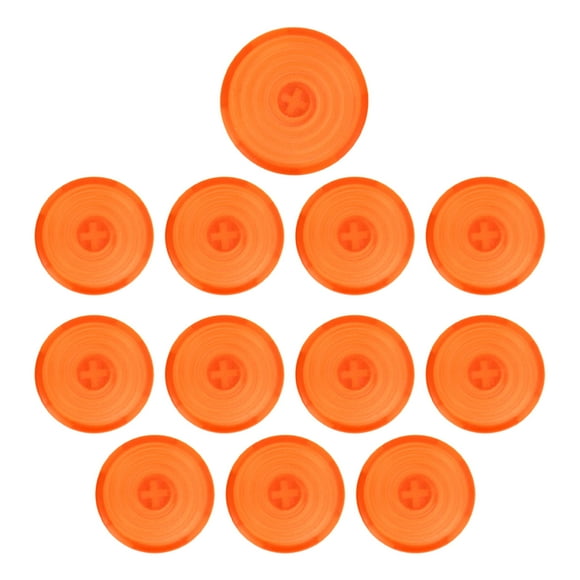 ZOUSSIQI 12pcs Arcade Button Cover 20.2mm 25.3mm Mechanical Push Button Cover for Kailh for Cherry for Akko for Glorious Switches Orange EL225#41554