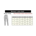 thumbnail image 5 of CALIPESSA Womens Green Crease Detail Skinny Leggings Elastic Waist Casual Solid Pencil Pants, 5 of 5