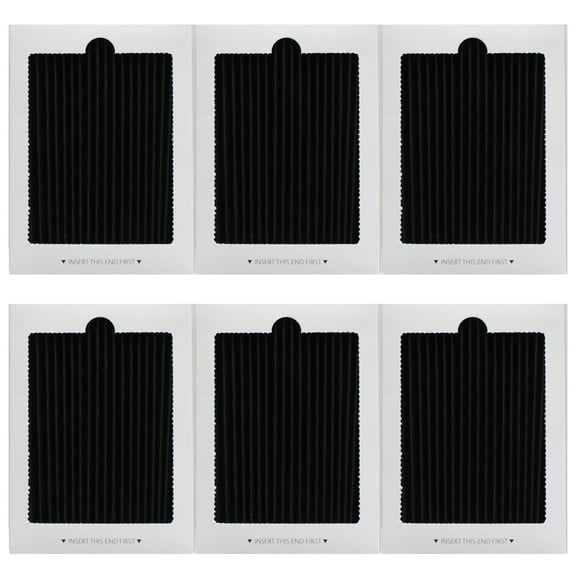 6 Pack Refrigerator Air Filter, Replacement for EAFCBF, PAULTRA, Pure Air Ultra 242047801, 242061001, 241754001, 241754002