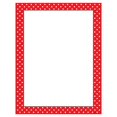 thumbnail image 1 of Trend Entreprises T-11426-6 Pois Rouges Papiers Formidables - Pack de 6, 1 of 1