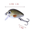 thumbnail image 3 of Señuelos de Pesca Mini Minnow Sunnimix 5 Cebos de Colores 7cm, 3 of 8