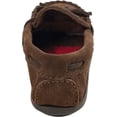 thumbnail image 2 of Minnetonka Children's Suede Moccasin, Chocolate 4 Big Kid, 2 of 5