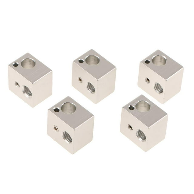 Bloque Calefactor de Aluminio V6 de 5 Piezas Yotijar Bloque de calentador de aluminio