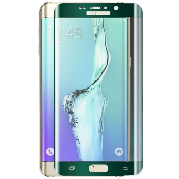 Samsung Galaxy S6 Edge Plus Full Cover (Green) 3D Tempered Glass Screen Protector