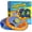Orange & Blue, variant on Bouncy Paddle & Stringy Ball Game - Pink & Purple - Refresh Sports