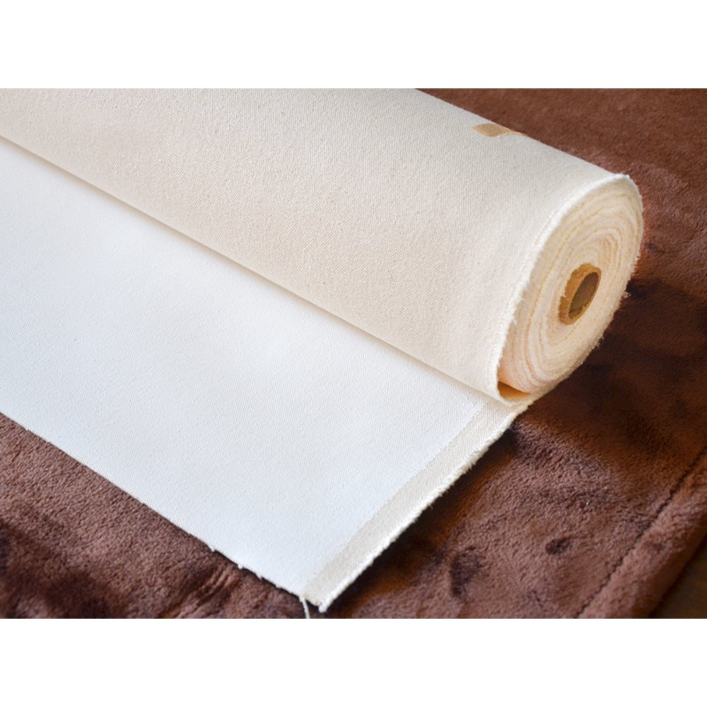 TRIPLE PRIMED 100 COTTON CANVAS ROLL 7OZ/72" (182 cm) 11 Yards(10 MTR