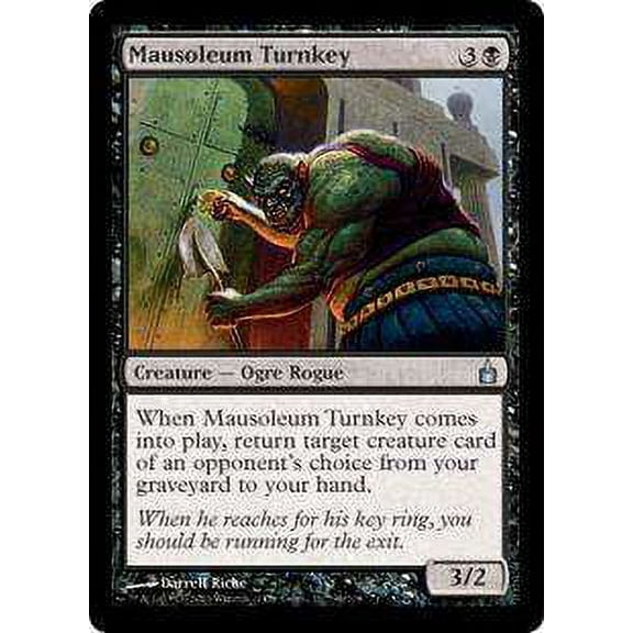 MtG Ravnica: City of Guilds Uncommon Mausoleum Turnkey (Foil) #94