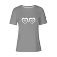 thumbnail image 4 of Women Casual Tops V Neck Plus Size Shirts for Women Sexy Workout Tank Tops for Women Built In Bra, 4 of 4