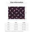thumbnail image 2 of Throw Blanket for Couch, Breast Cancer Awareness3 Super Soft Fuzzy Comfy Warm Throw Blanket, Cuteness Lightweight Cozy Plush Flannel Blanket & Throws for Sofa and Bed All Season, 2 of 5