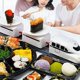 thumbnail image 1 of Sushi Train Rotary Sushi Toy Track Conveyor Belt Rotating Table Kids Food Train Set Diy Sushi, 1 of 5