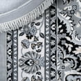 thumbnail image 6 of JONATHAN Y MODERN PERSIAN 8 x 10 Area Rug, Palmette Floral - Gray/Ivory, MDP503A-8, 6 of 12