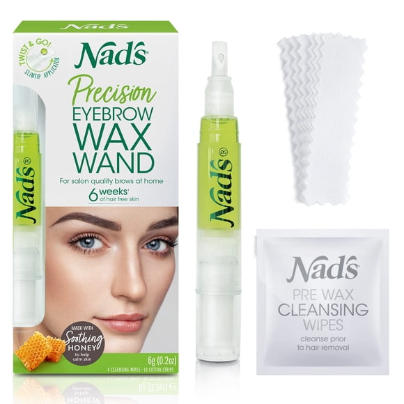 Kit de cera modeladora de cejas Nad's para depilación facial