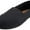 Black, variant on EasySteps Women's Canvas Slip-On Shoes with Padded Insole