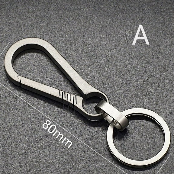 ENFOURCLASS Titanium Alloy Multi-Tool Keychain - Outdoor EDC Buckle with Bottle Opener & Hex Wrench (Men's Gift)