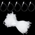 thumbnail image 1 of 2000pcs Plastic Price Tag Chains Fastener Hang Tag Snap Lock Pins Clear 83x3.5x4.5mm, 1 of 6
