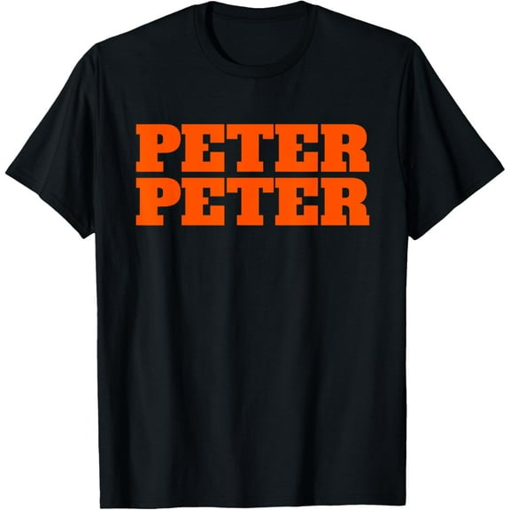 Peter Peter Pumpkin Eater Halloween Couples Costume T-ShirtMen's and women's short-sleeved pure cotton shirts