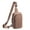 Brown, variant on Waterproof Nylon Sling Crossbody Bag