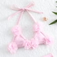 thumbnail image 5 of WUANDIXFA Baby Girl Bikini Sets Toddler Girls Two Pieces Swimsuit Solid Flowers Bikini Swimwear Summer Beach Bathing Suit 18-24 Months,Pink, 5 of 6