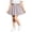 Beige, variant on Loopsun Toddler Girls Floral Print Skirts 5 to 10 Years Summer Ruffled Elastic Waist Casual Daily Skirts