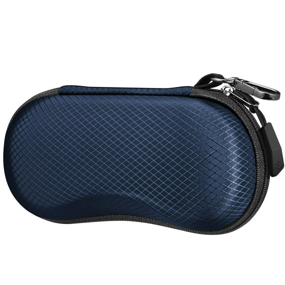 Funda para gafas de sol Fintie Hard EVA Shell a prueba de golpes, color azul oscuro