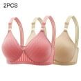 thumbnail image 2 of Ltctricy 2 PC Push up Bralettes for Women Breathable No Underwire Full Coverage Comfortable Everyday Bras, 2 of 5