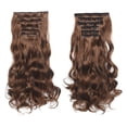 thumbnail image 2 of Hair Extensions 20INCH Synthetic Curly Wavy Natural Blonde Clip-In Hair Piece - Thick, Stylish, Fashionable, Fabulous Hair Piece for Women, Easy-to-Use & Versatile Makeup Organizers, 2 of 7