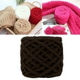 thumbnail image 2 of Ngheia 17 Coffee - Chunky Yarn Knitting Ball Color O, Chunky Yarn Acrylic Bulky Washable Hand Knitting Yarn for Diy Blanket Sweater, 1 Ball of Wool, 2 of 8