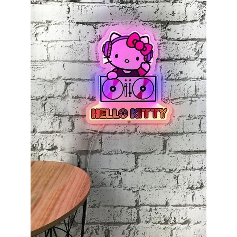 Teknofun Hello Kitty Neon Style Wall Lamp 12 inches TF811413  display picture 1