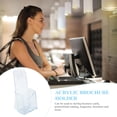 thumbnail image 5 of OUNONA 2Ud Folletos Transparente De Acrílico Para Uso En Oficina Y Comercios, 5 of 5