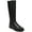 Black, variant on STYLE & COMPANY Womens Black Strap Accent Side Goring Lug Sole Padded Gwynn Round Toe Block Heel Zip-Up Boots Shoes 6 M