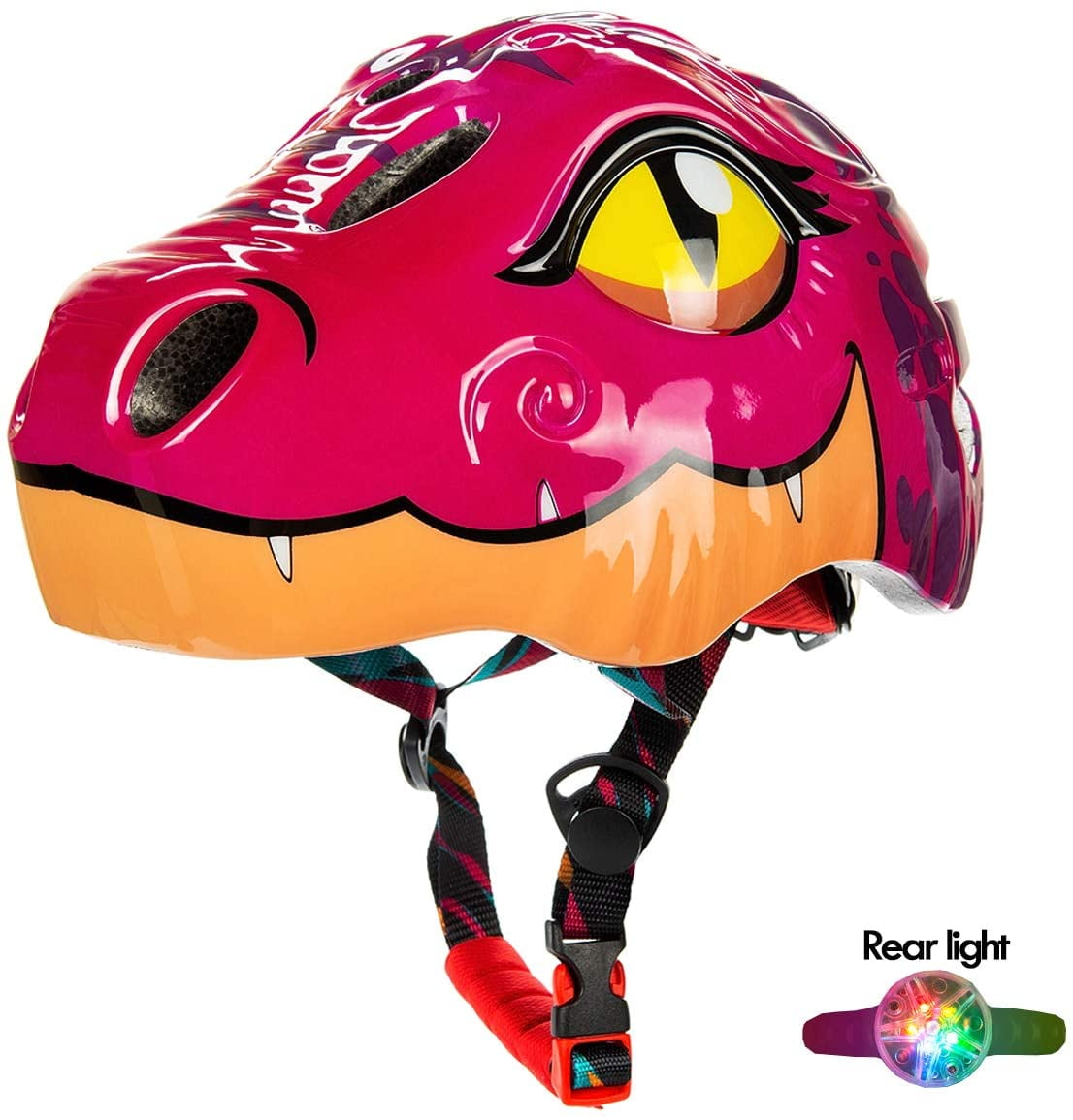 dinosaur bike helmet