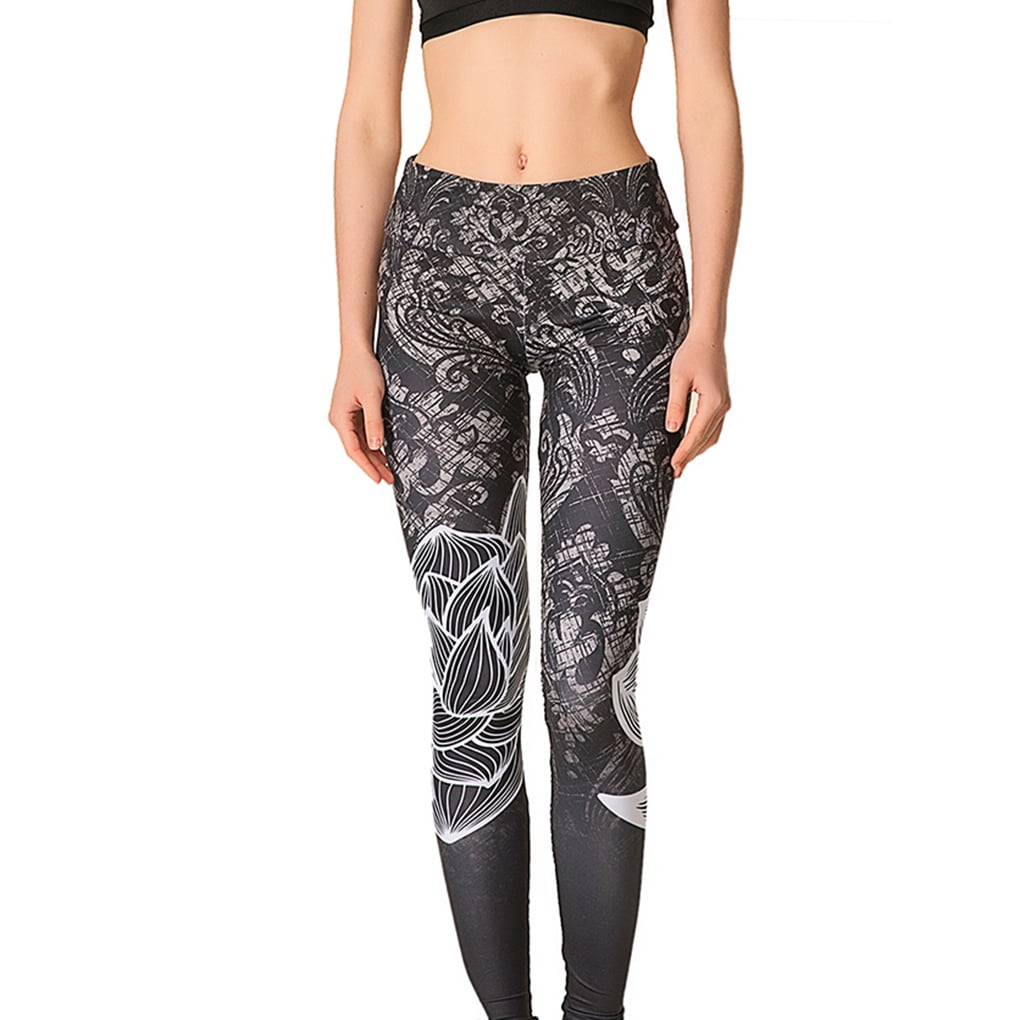 flower yoga pants