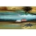 thumbnail image 2 of Ricci 18x13 White Modern Wood Framed Museum Art Print Titled - Breezy I, 2 of 4