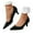 Black, variant on Mostsola Kitten Heels for Women Suede Pointed Toe Dress Shoes Wedding Party Business Casual Shoes