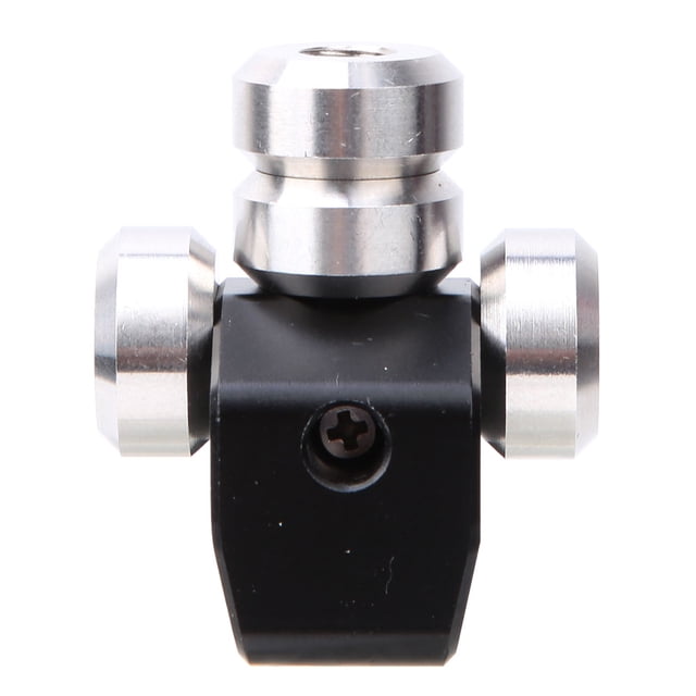 Smooth 4Q aleación De Aluminio Negro 15 Mm 25 Mm Abrazadera Rango Estabilizador De Cardán Contrapeso Kit De Peso Profesional De Acero Inoxidable CNC Equilibrio Ajustable Para
