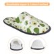 thumbnail image 3 of Fotbe Green Avocado Pantuflas Peludas para Mujer con Estampado, Zapatillas de Peluche, Zapatos de Invierno para Casa, Uso Interior y Exterior-Medium, 3 of 8