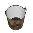 thumbnail image 3 of Easygdp Oil Painting Chicken And Duck Large Dirty Clothes Hamper, Lightweight Storage Basket, Household Laundry Bag with Handle - Medium, 3 of 8