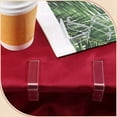 thumbnail image 4 of 12 Pieces Transparent Tablecloth Clips, Table Cloth Clips,Windproof Table Cover Holder Clamps.Table Cloth Holder B, 4 of 8