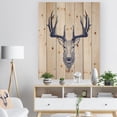 thumbnail image 3 of Design Art - Portrait de Tête de Cerf, 3 of 5