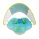 thumbnail image 1 of Anillo de natación para bebé XL, tubos de piscina inflables de 19cm de diámetro interior, flotadores de natación antideslizantes de PVC con toldo de protección solar, 1 of 10