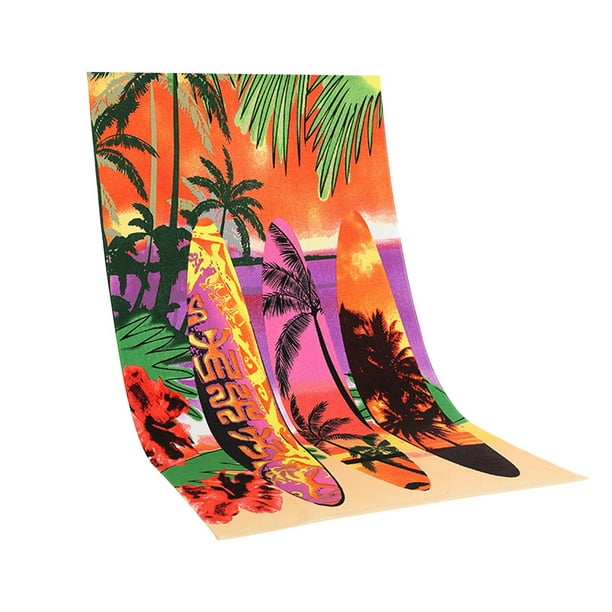 Amzcrzy Funda Nórdica, Sábana, Funda De Almohada De Satén, Toalla De Playa Con Estampado Activo Superabsorbente, Para Natación, Secado Rápido Y Patrones, Toalla De Playa De Fibra Fina, Para Natación,